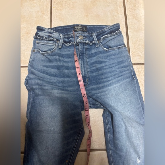 Abercrombie & Fitch Simone high rise ankle jeans 27/4r - Picture 5 of 6